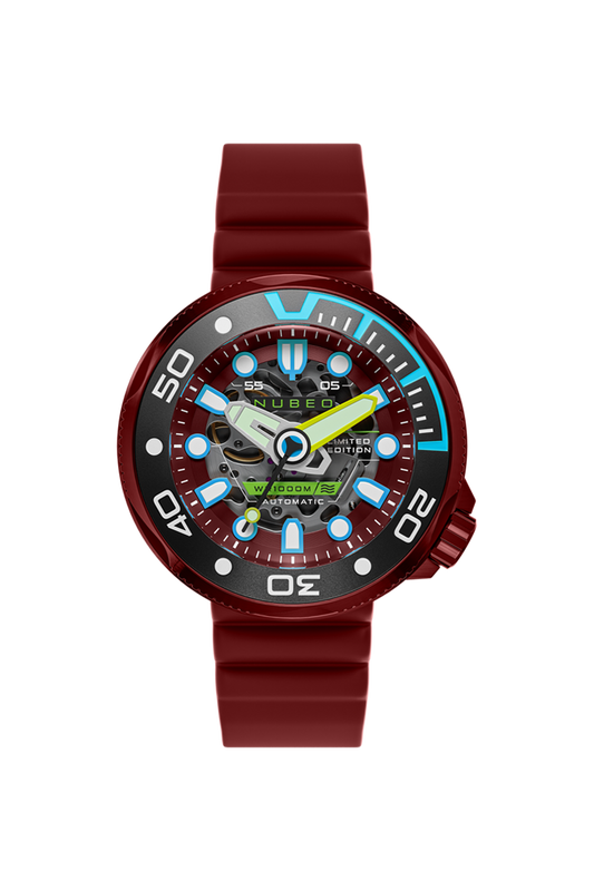 Ventana Skeleton Automatic Limited Edition Red / Red | Red Dial