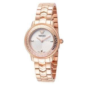 V-Icon 30mm / White / Rose Gold | White Dial