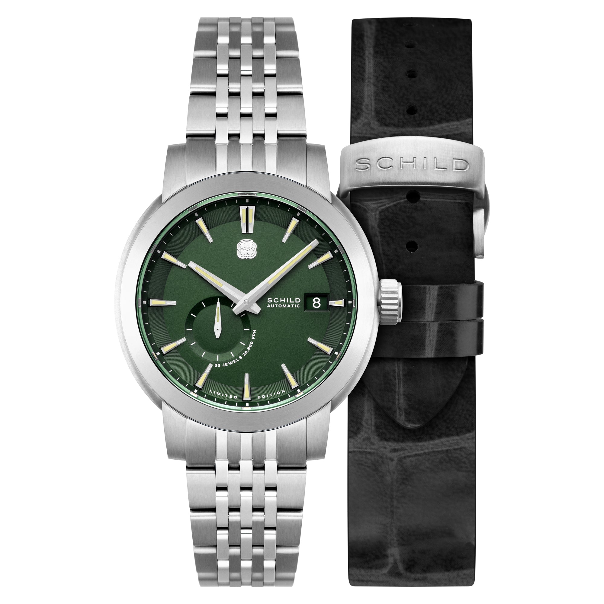 Heinrich Green / Stainless Steel | Green Dial – Watch Gang