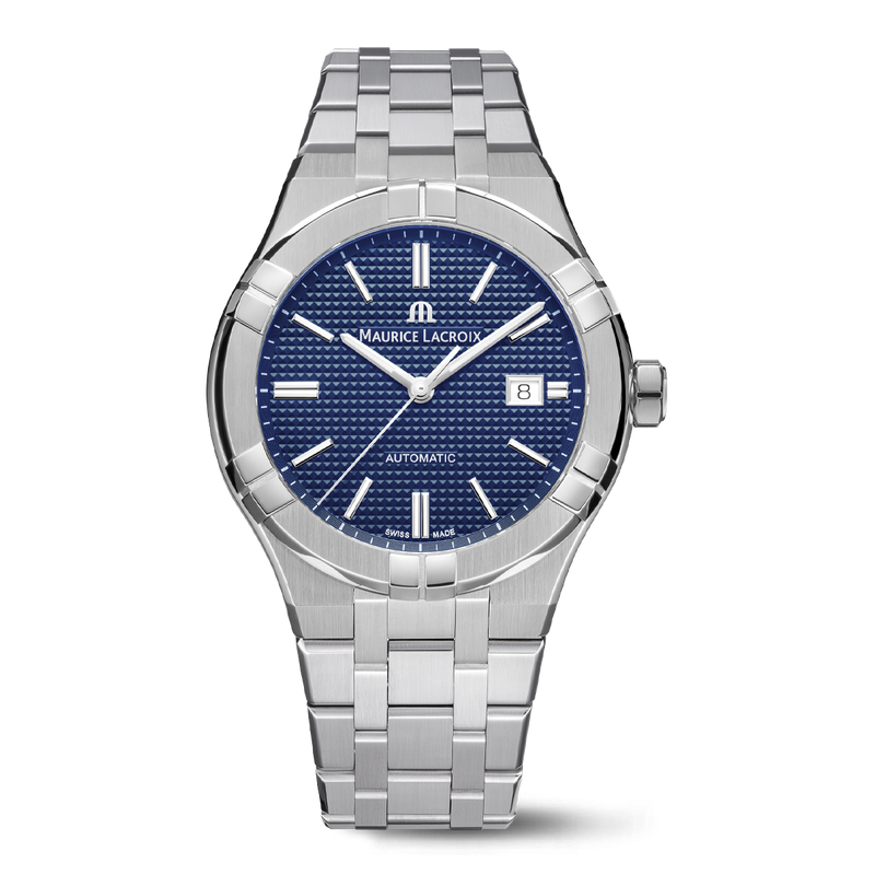Aikon Automatic Date Blue / Bracelet | Blue Dial
