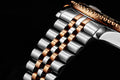 Aquadiver GMT Two Tone / Silver + Rose Gold | Black Dial