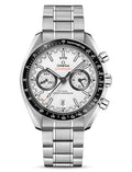 Speedmaster Racing 44.25mm | White Dial