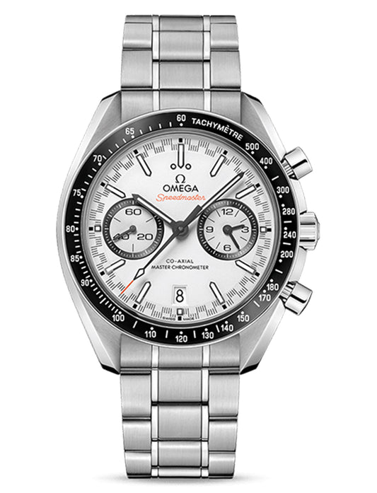 Speedmaster Racing 44.25mm | White Dial