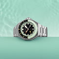Dumas GMT Automatic Black / Stainless Steel | Black Dial