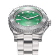 Deep Marine Explorer III Swiss Automatic Stainless Watch| Green Dial