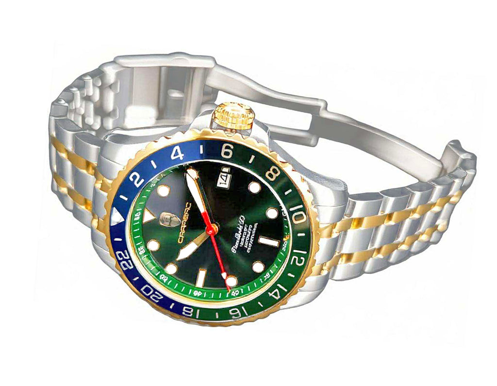 TIME BOLD- X10 GREEN/BLUE | Green Dial – Watch Gang