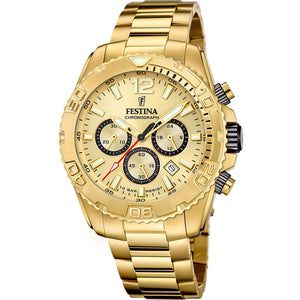 Timeless Chronograph Clear / Stainless Steel | Clear Dial