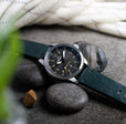Aviatore Japan Quartz Green / Leather | Green Dial