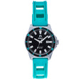 Reef Strap Watch w/Date Turquoise | Black Dial