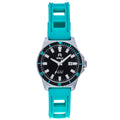 Reef Strap Watch w/Date Turquoise | Black Dial