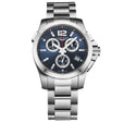 Conquest L37024966 / Blue | Blue Dial