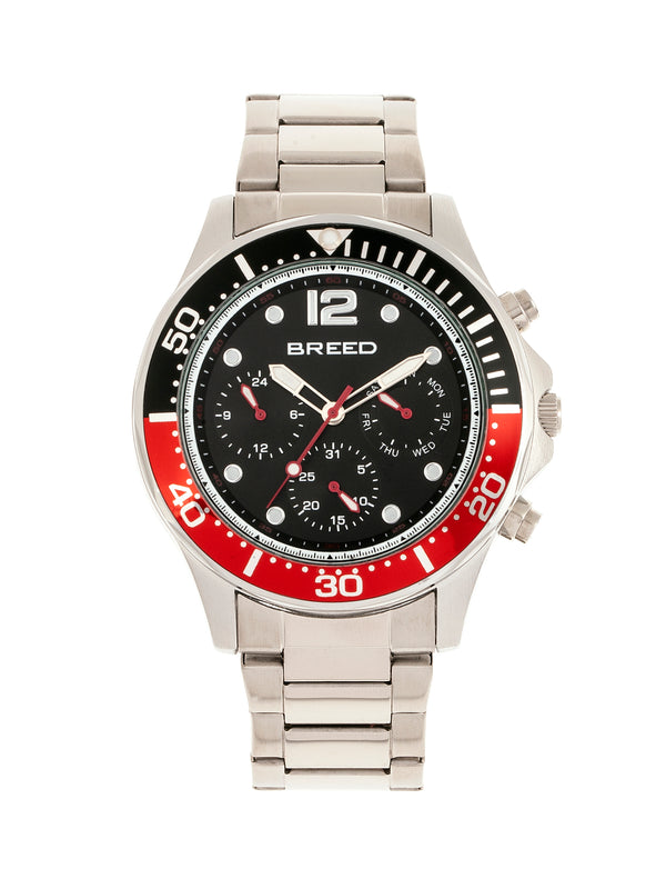 Pegasus Red/Silver | Black Dial