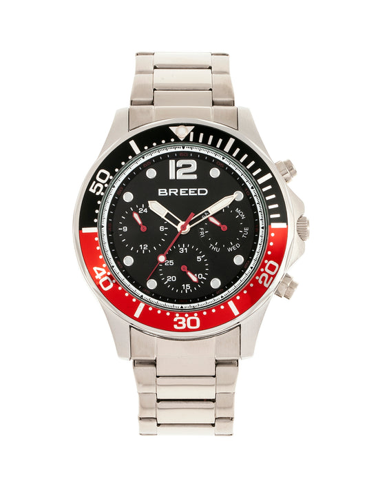 Pegasus Red/Silver | Black Dial
