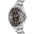 Deep Marine Explorer Swiss Automatic II Silver bezel | Brown Dial