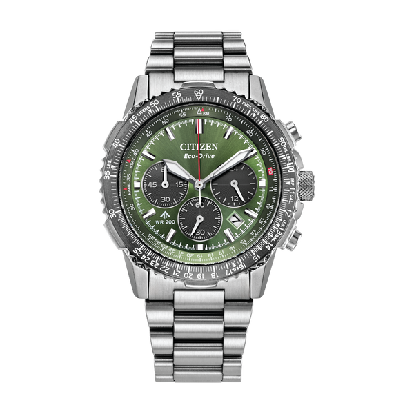 Promaster Navihawk Khaki / Stainless Steel | Khaki Dial