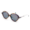 Fashion Blue Havana Palladium Frame, Green Md Lens |  Dial