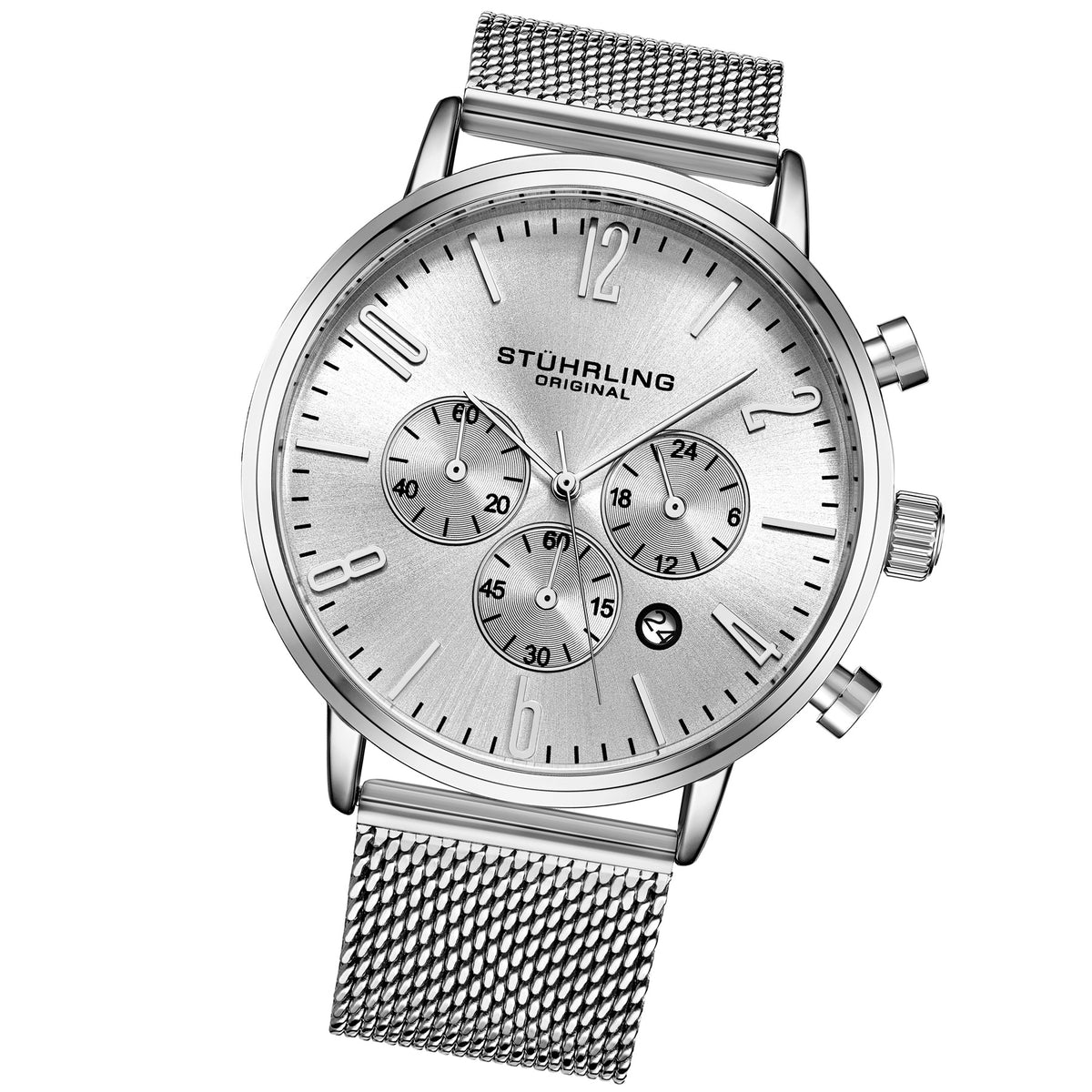 Monaco Silver/Stainless Steel/Silver Dial/Silver Case 3932.2 | Silver Dial