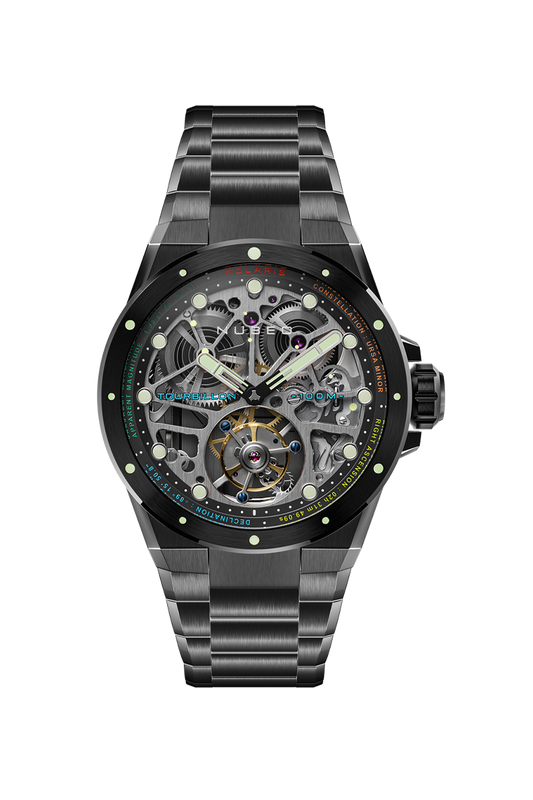 Polaris Black / Black | Black Dial