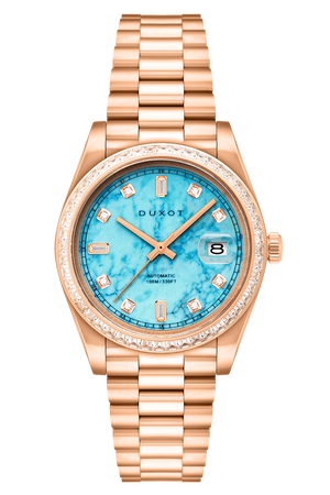 Serenata Automatic Limited Edition Blue / Rose Gold Stainless Steel | Blue Dial
