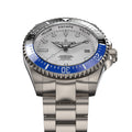 TITANIUM Deep Marine Explorer II Black/Blue Bezel | White Dial