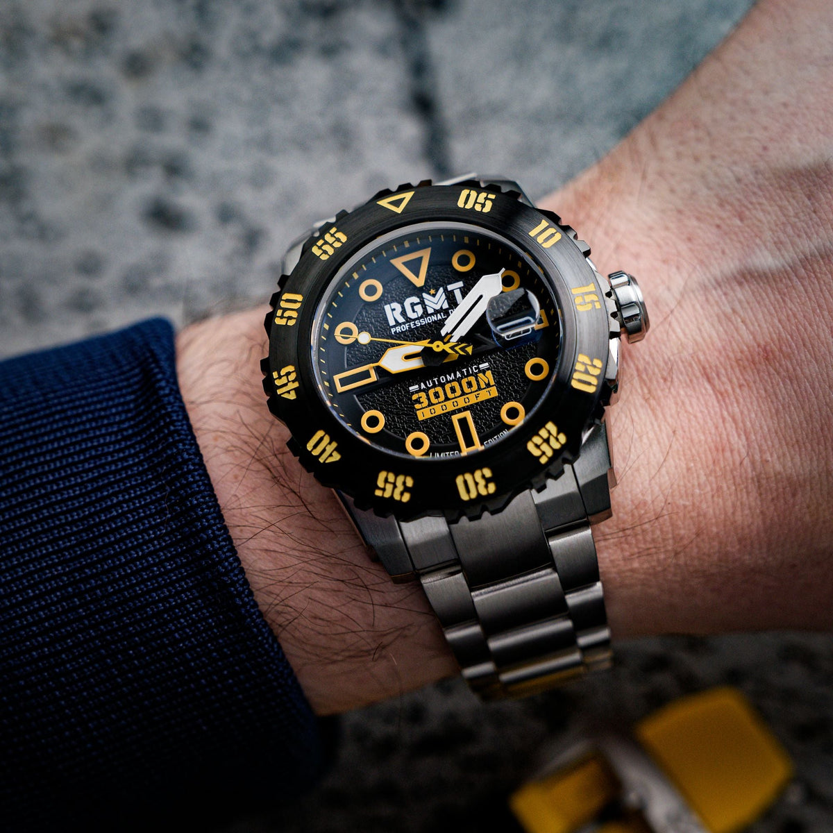 Ohio Automatic Limited Edition BLACK / STAINLESS STEEL Black Dial