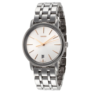 Diamaster 33mm / Silver / Black | Silver Dial