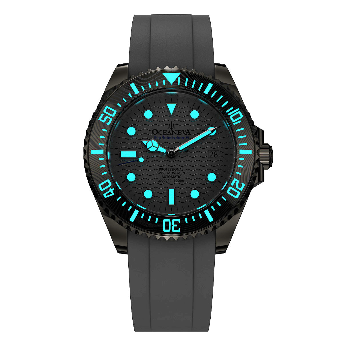 Deep Marine Explorer VI 6000m Grade 5 Titanium 6000m/WhiteDial | White Dial