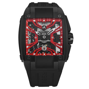 Re-Volt RBREV2H.TB.RD / Red Skeletonized | Red Skeletonized Dial