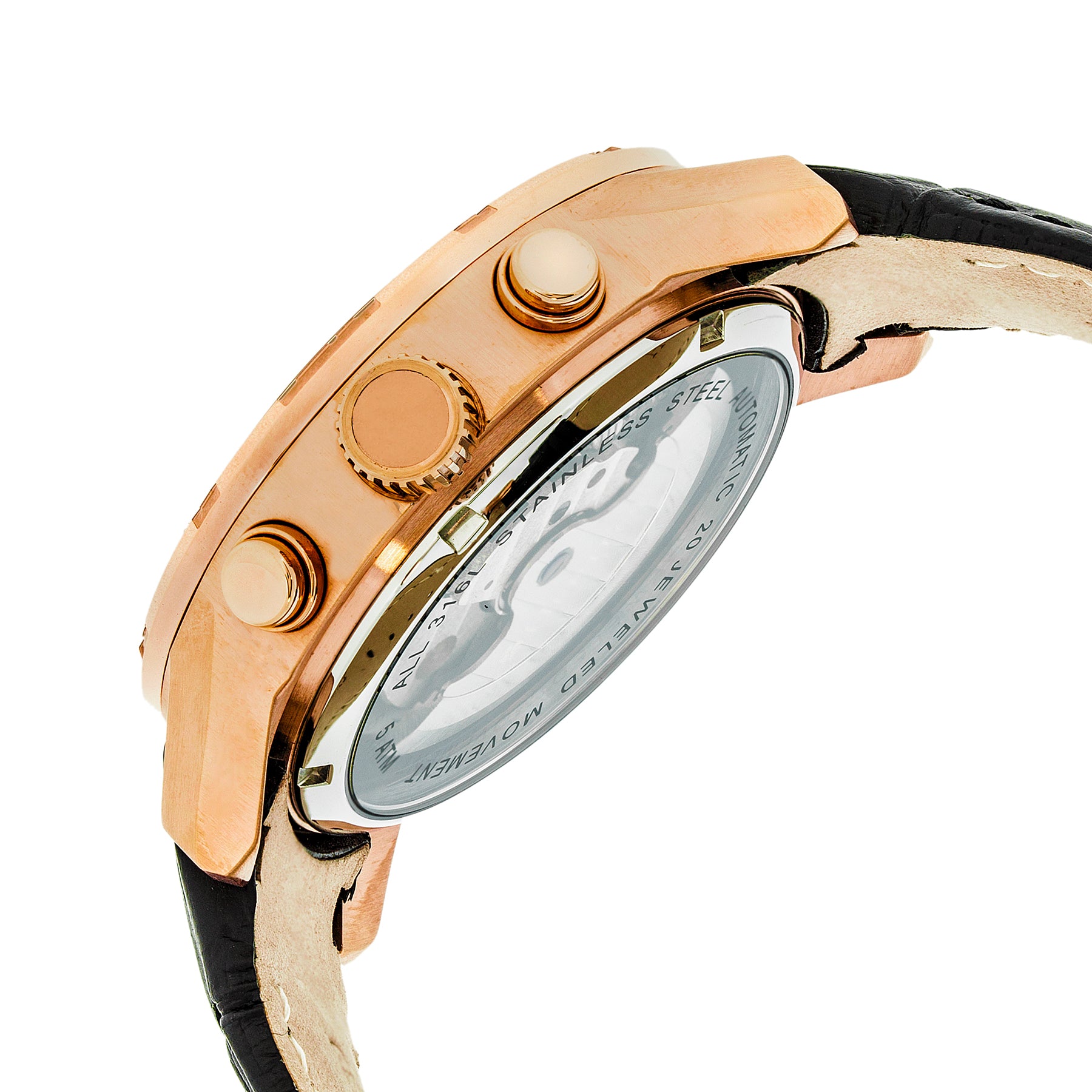 Hannibal Rose Gold/Silver | Silver Dial