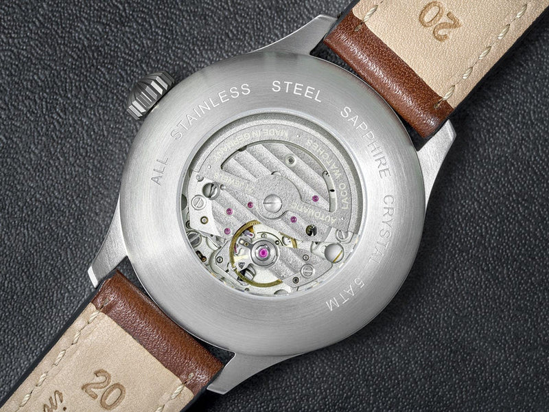 Aachen 39 39mm Automatic | Black Dial