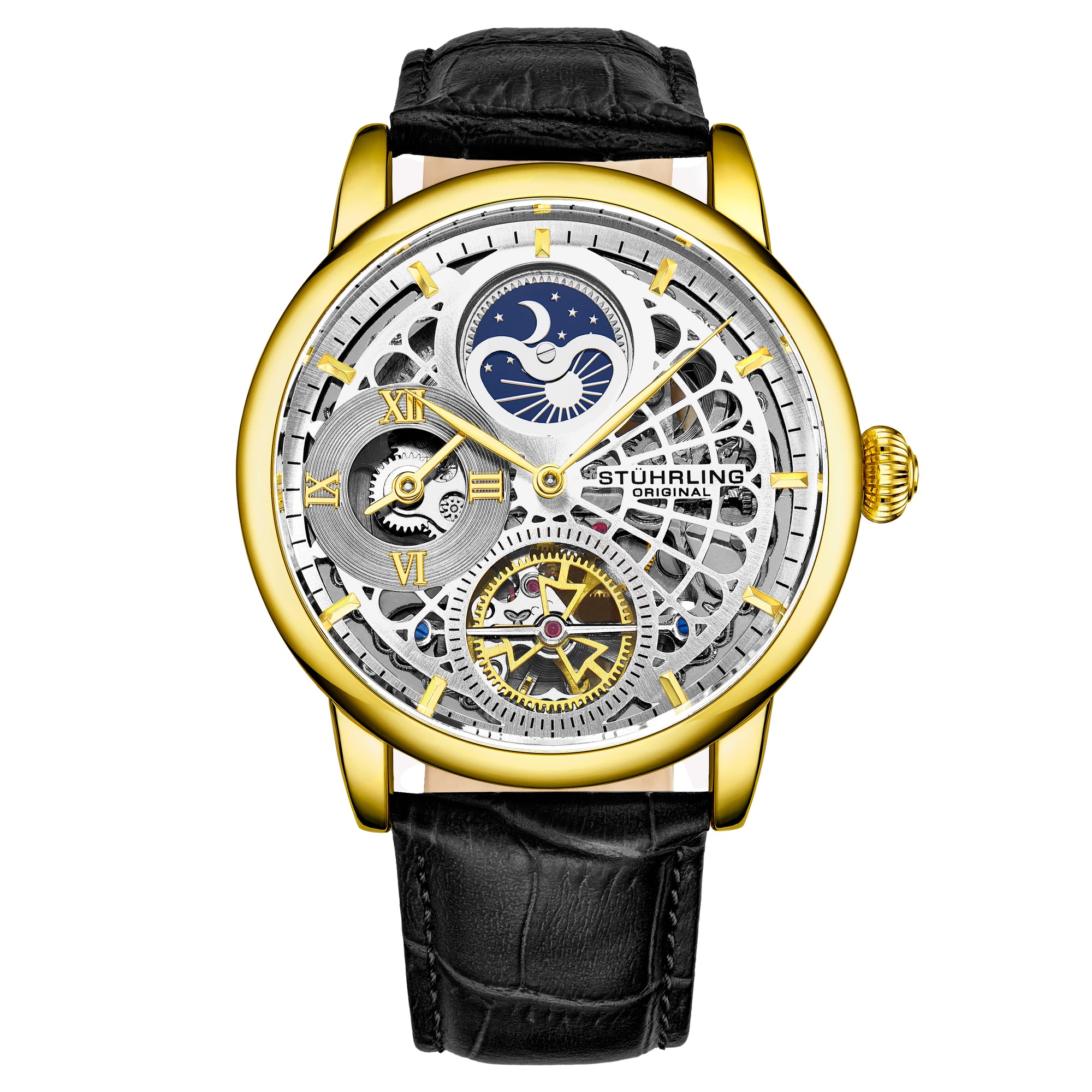 Legacy Black/Leather | Silver Dial