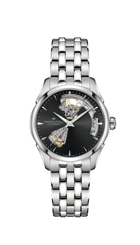 Jazzmaster Silver/SS Black Dial