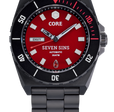 SEVEN SINS SEVEN SINS TITANIUM RED | Red Dial