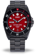 SEVEN SINS SEVEN SINS TITANIUM RED | Red Dial
