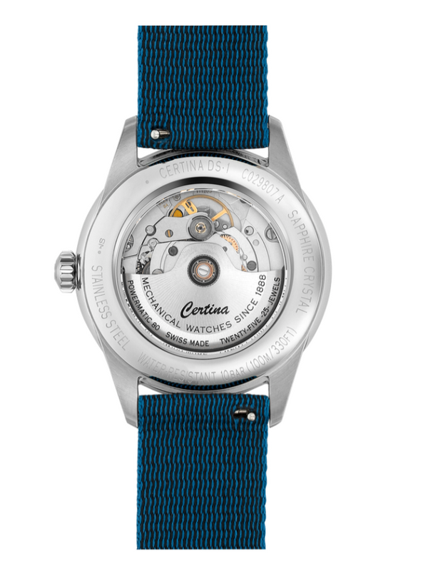 DS-1 Powermatic 80 Blue | Blue Dial