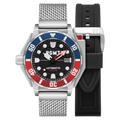 TORPEDO AUTOMATIC DIVER BLACK / STAINLESS STEEL Black Dial