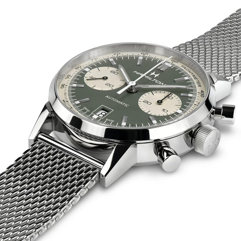 American Classic Silver/SS | Green Dial