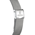 Swiss Made Silver / Stainless Steel Silver Dial