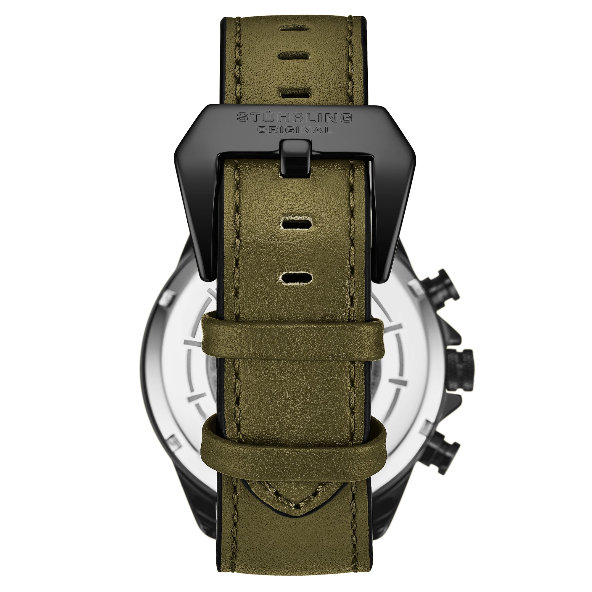 Aviator 929 Watch Green/Leather | Green Dial
