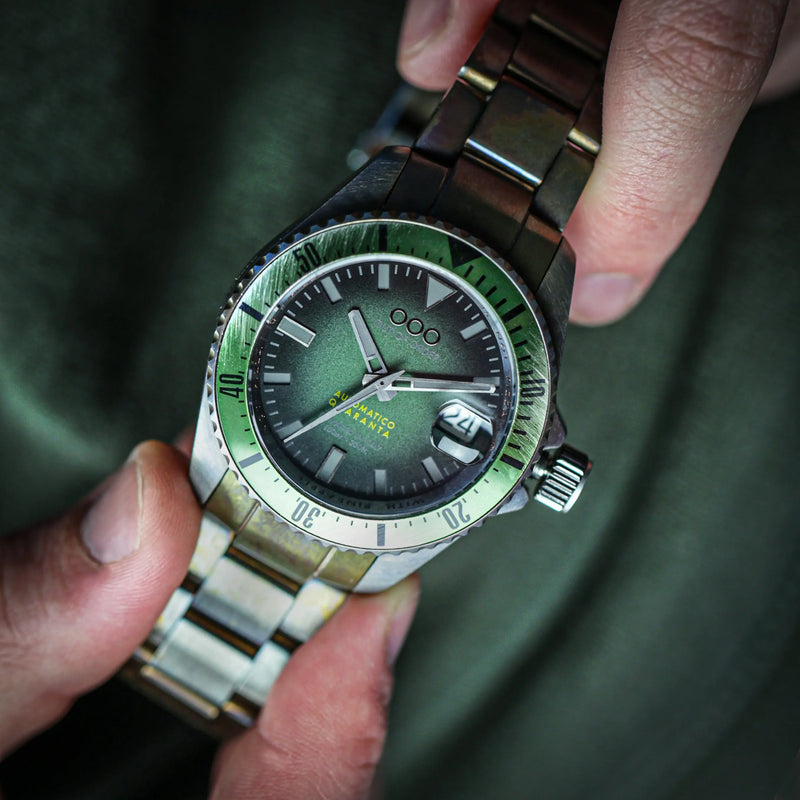 Automatico Quaranta Green Dial Out of Order