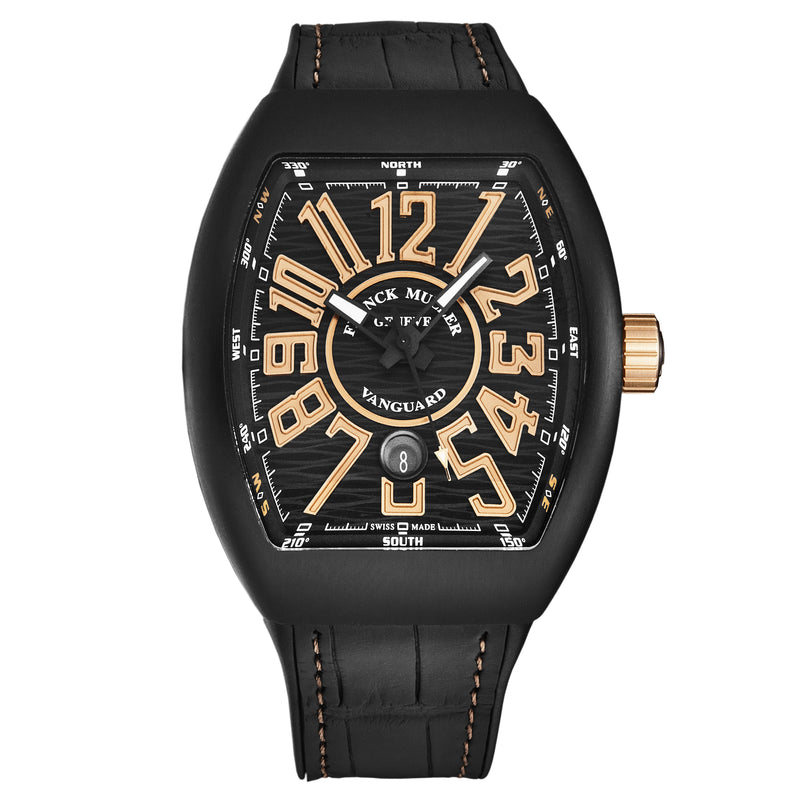 Vanguard 45SCBLKBLKGLD-1 / Black | Black Dial