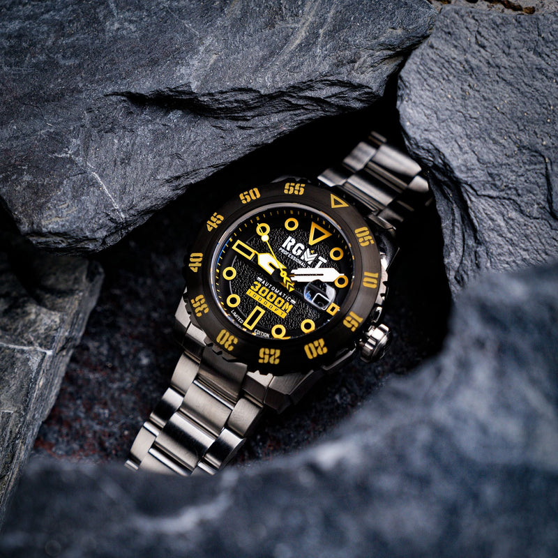 Ohio Automatic Limited Edition BLACK / STAINLESS STEEL Black Dial