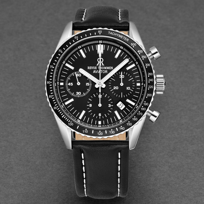 Aviator 17000.6537 / Black | Black Dial