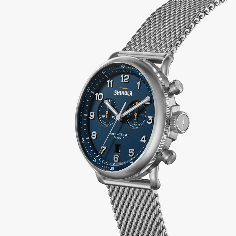 Canfield Chrono C56 43mm | Black to Blue Gradient Dial