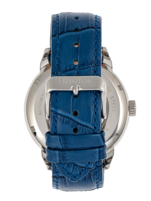 Sanford Silver/Blue | White Dial