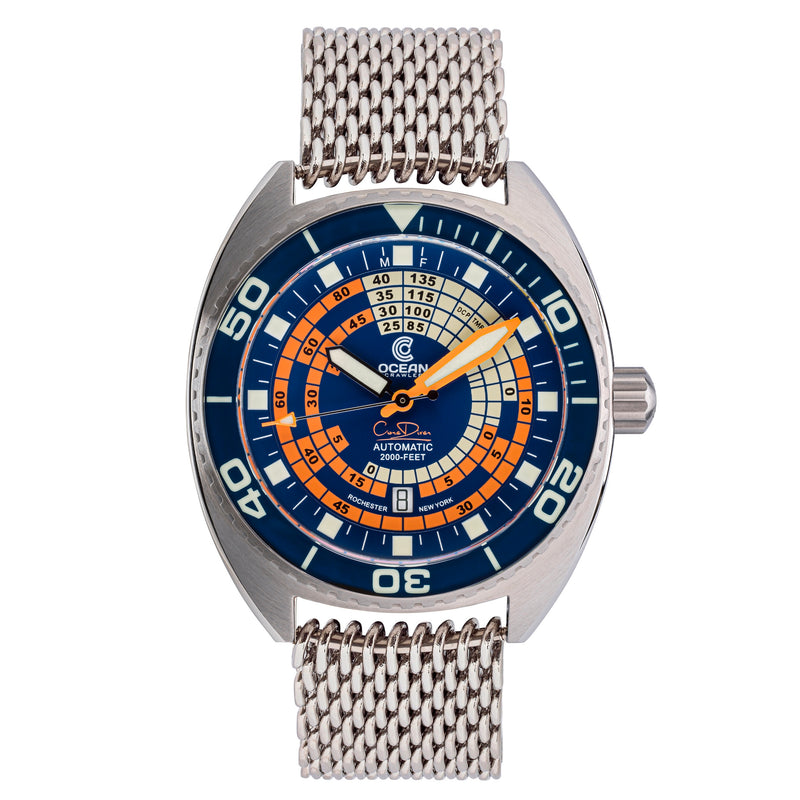 Decompression Timer Blue DCT | Blue Dial