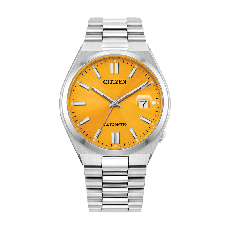 Tsuyosa Yellow / Stainless Steel | Yellow Dial