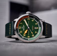 Camogli Automatic Green / Green Leather | Green Dial
