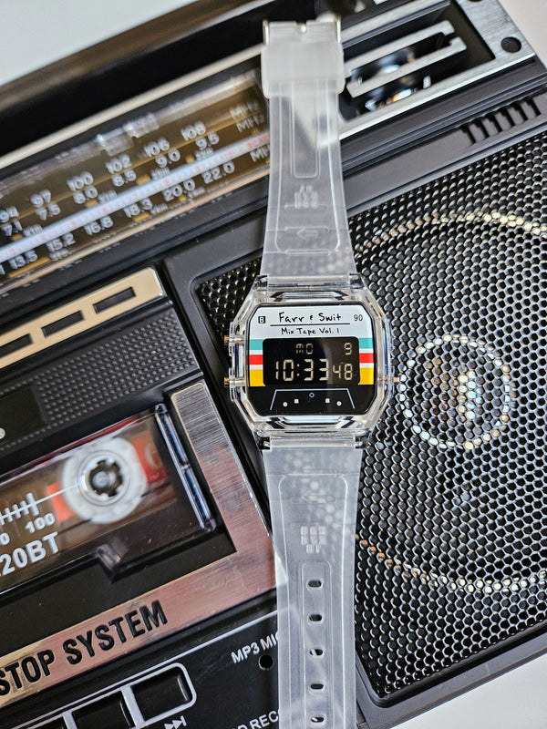 Retro Digital Mix Tape B Sides Clear |  Dial