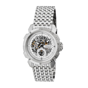 Conrad Stainless Steel Silver | White Dial